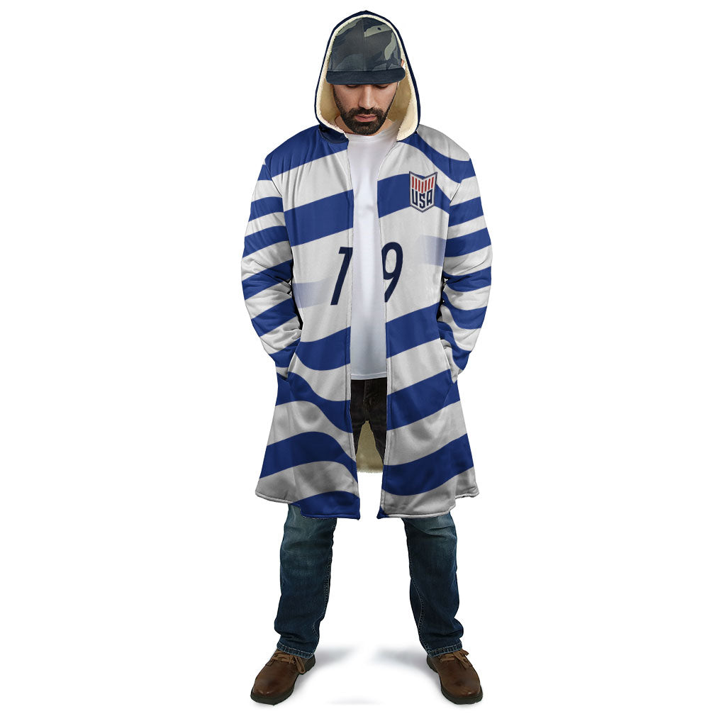 Custom World Football 2026 USA Cloak Stars Stripes Football Supporter