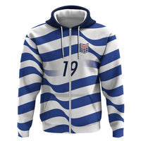 Custom World Football 2026 USA Hoodie Stars Stripes Football Supporter