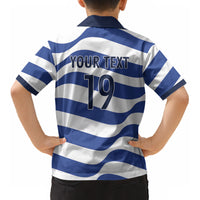 Custom World Football 2026 USA Kid Hawaiian Shirt Stars Stripes Football Supporter LT19