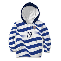 Custom World Football 2026 USA Kid Hoodie Stars Stripes Football Supporter