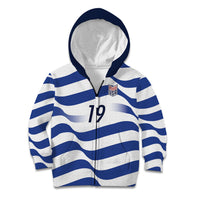 Custom World Football 2026 USA Kid Hoodie Stars Stripes Football Supporter