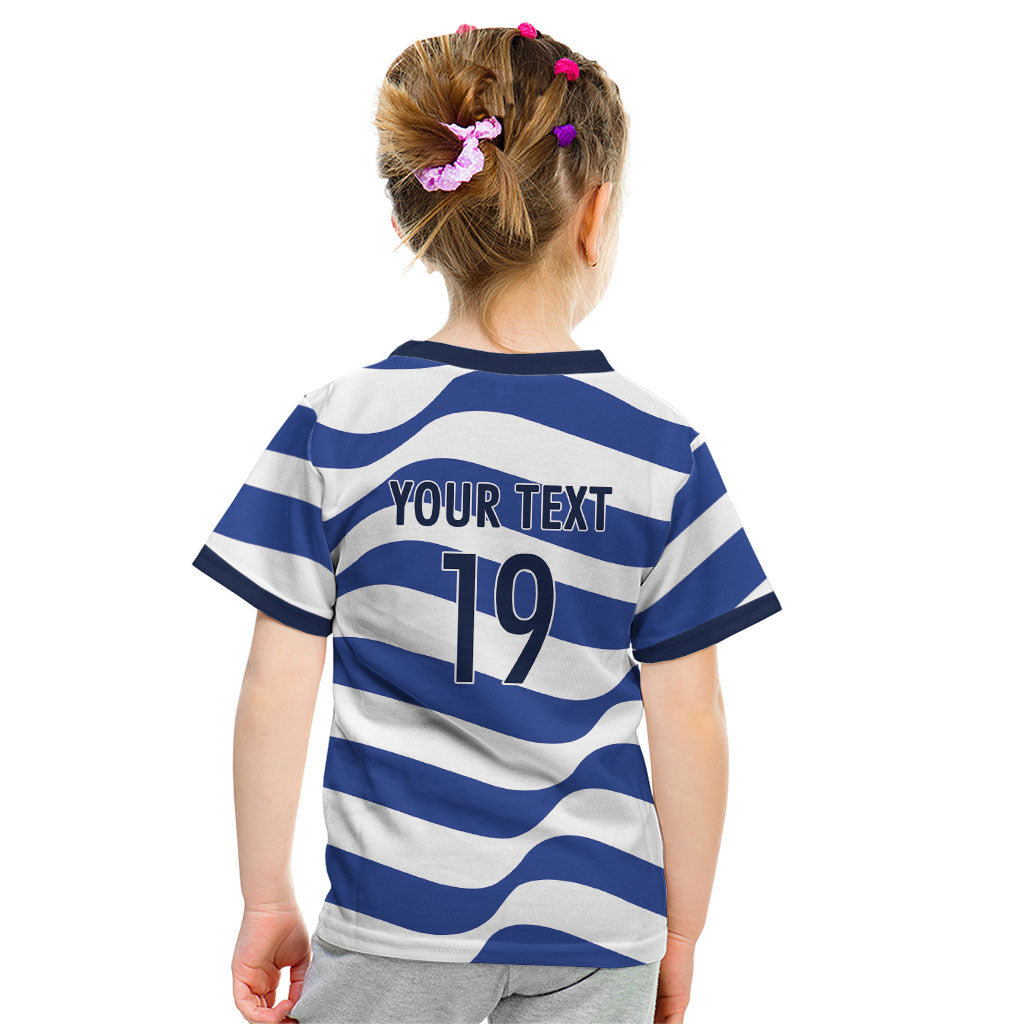 Custom World Football 2026 USA Kid T Shirt Stars Stripes Football Supporter