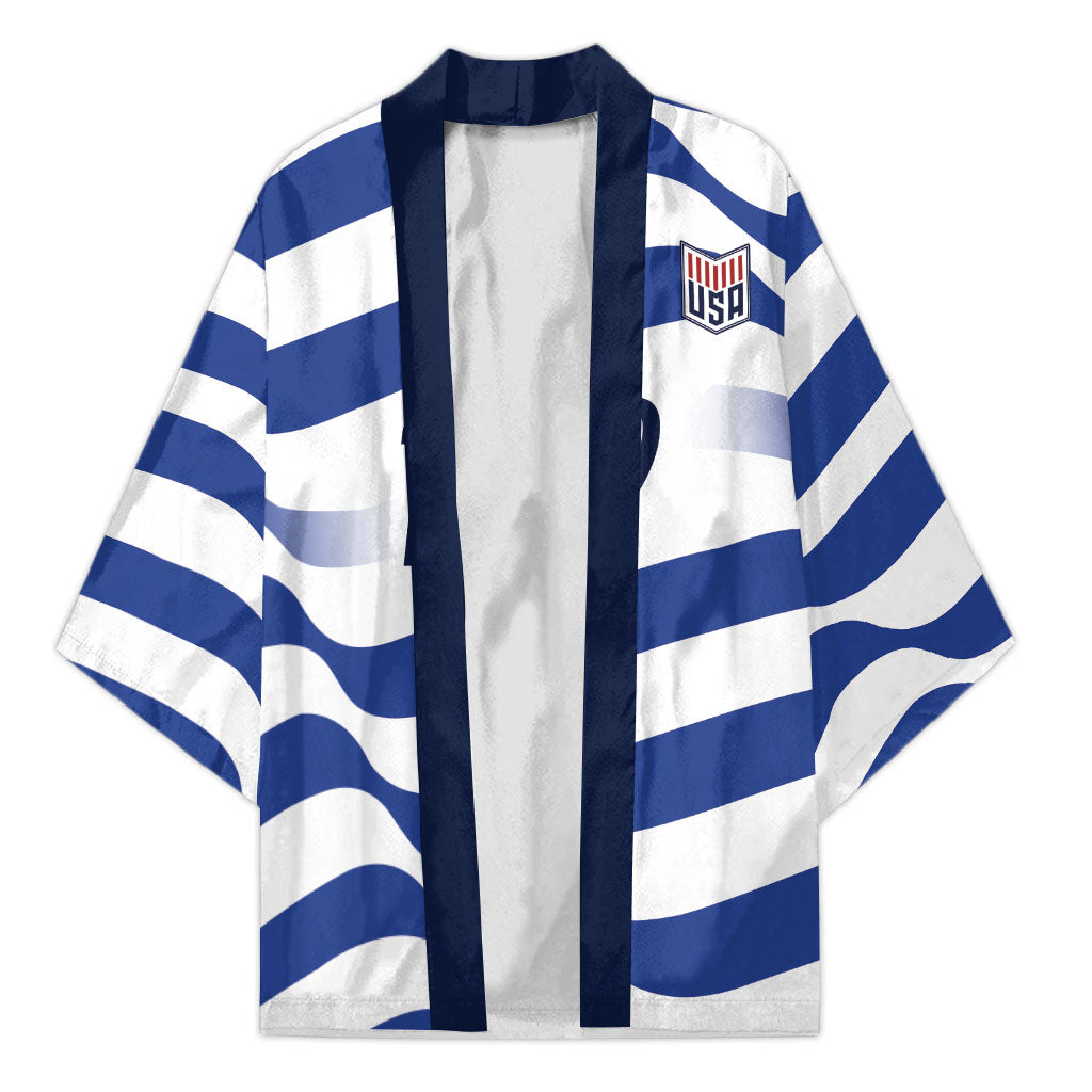 Custom World Football 2026 USA Kimono Stars Stripes Football Supporter