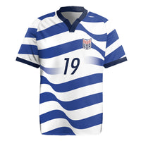 Custom World Football 2026 USA Rugby Jersey Stars Stripes Football Supporter