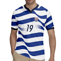 Custom World Football 2026 USA Rugby Jersey Stars Stripes Football Supporter
