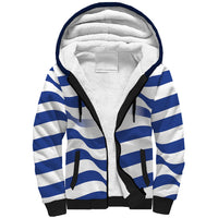 Custom World Football 2026 USA Sherpa Hoodie Stars Stripes Football Supporter