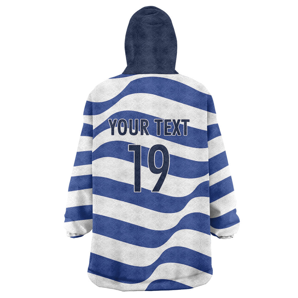 Custom World Football 2026 USA Wearable Blanket Hoodie Stars Stripes Football Supporter