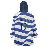 Custom World Football 2026 USA Wearable Blanket Hoodie Stars Stripes Football Supporter