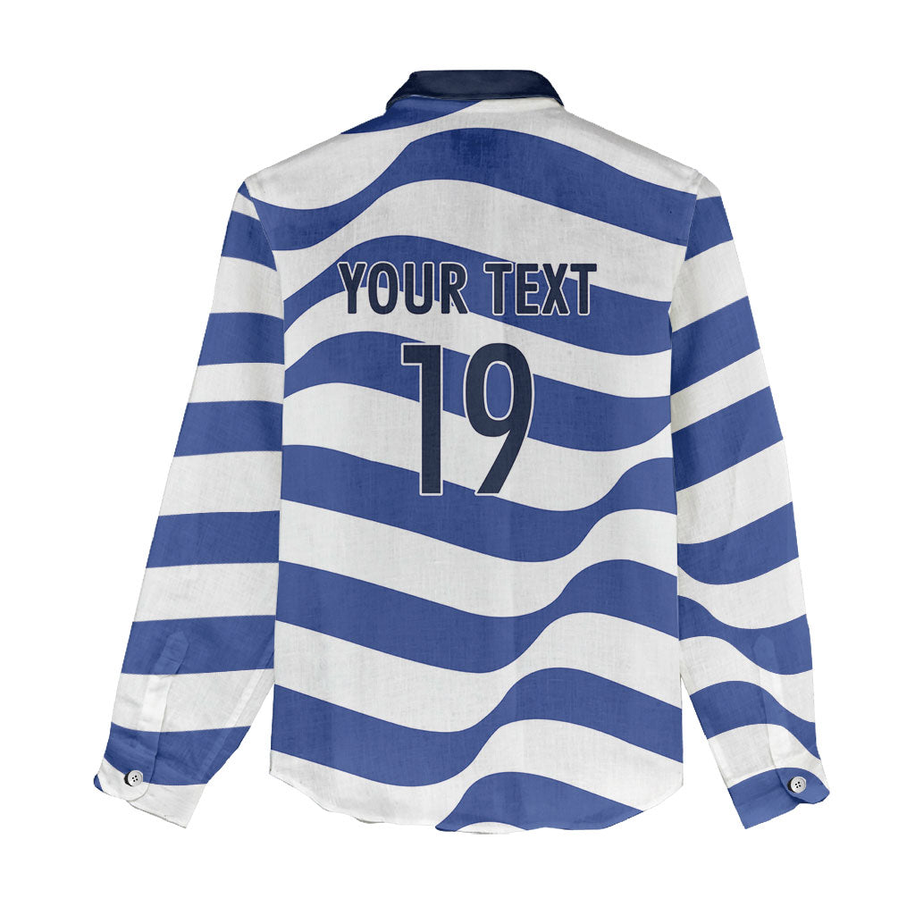 Custom World Football 2026 USA Women Casual Shirt Stars Stripes Football Supporter