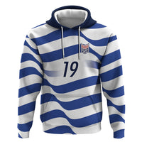 Custom World Football 2026 USA Zip Hoodie Stars Stripes Football Supporter