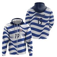 Custom World Football 2026 USA Zip Hoodie Stars Stripes Football Supporter