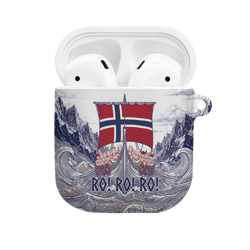 Norway Football AirPods Case Ro Ro Ro Viking Glory