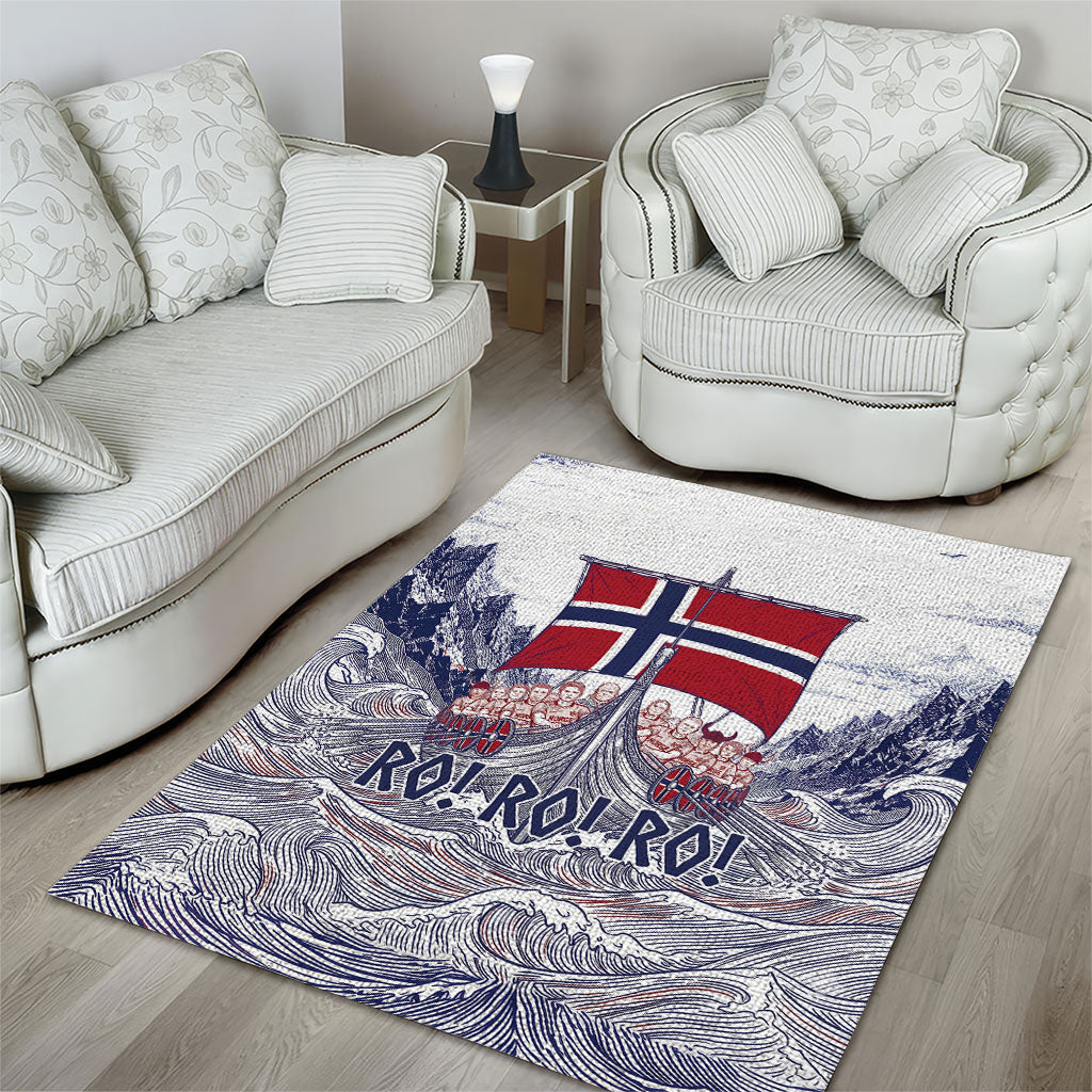 Norway Football Area Rug Ro Ro Ro Viking Glory