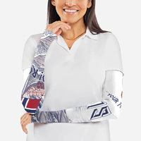 Custom Norway Football Arm Sleeves Ro Ro Ro Viking Glory
