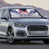 Norway Football Auto Sun Shade Ro Ro Ro Viking Glory
