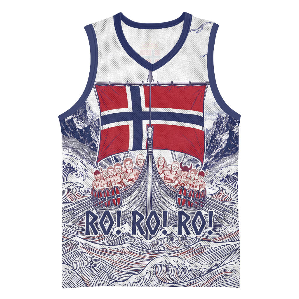 Custom Norway Football Basketball Jersey Ro Ro Ro Viking Glory