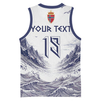 Custom Norway Football Basketball Jersey Ro Ro Ro Viking Glory