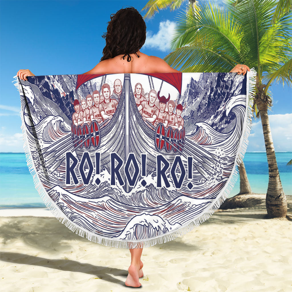 Norway Football Beach Blanket Ro Ro Ro Viking Glory