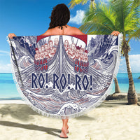 Norway Football Beach Blanket Ro Ro Ro Viking Glory