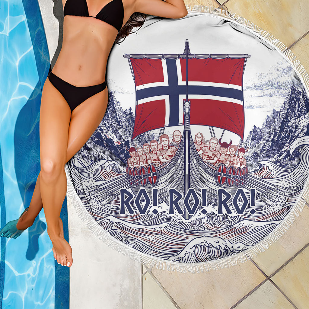 Norway Football Beach Blanket Ro Ro Ro Viking Glory
