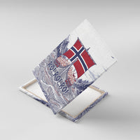 Norway Football Canvas Wall Art Ro Ro Ro Viking Glory