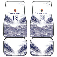 Custom Norway Football Car Mats Ro Ro Ro Viking Glory