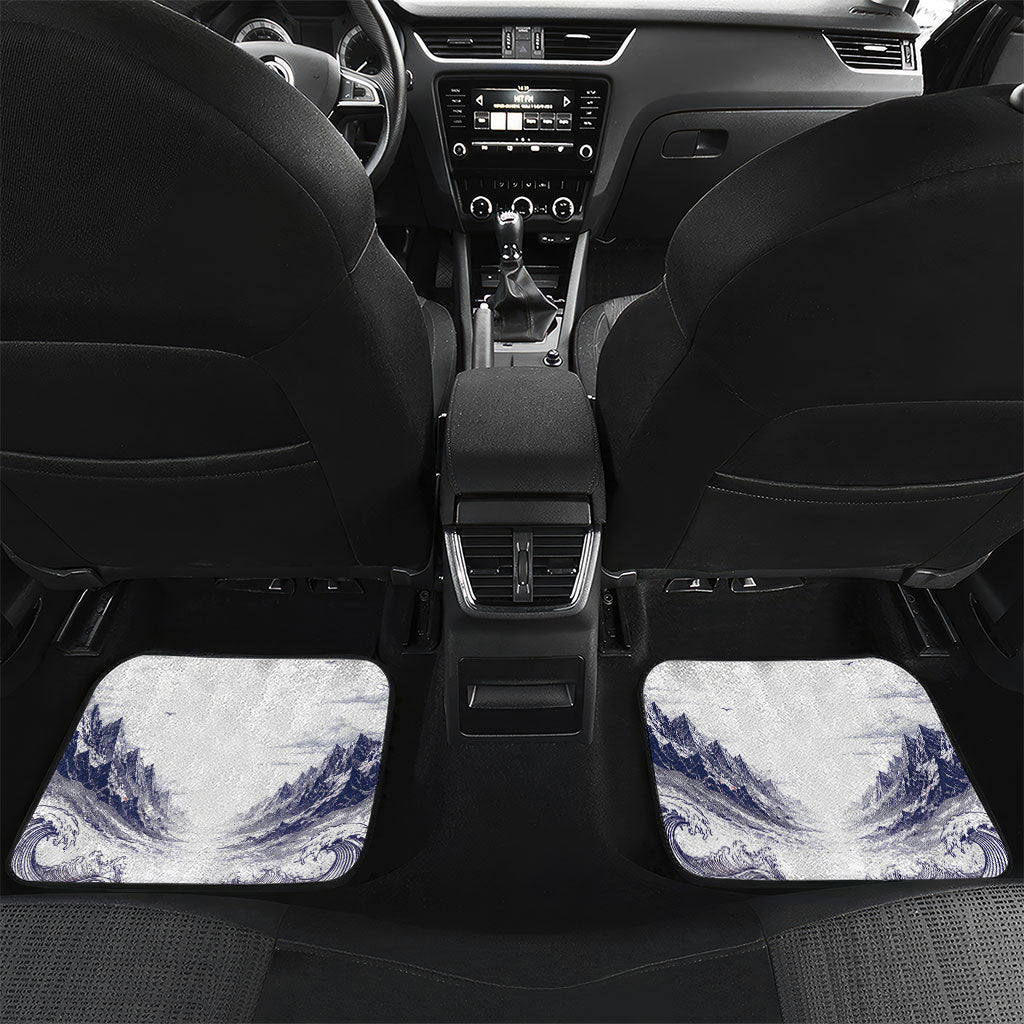 Custom Norway Football Car Mats Ro Ro Ro Viking Glory
