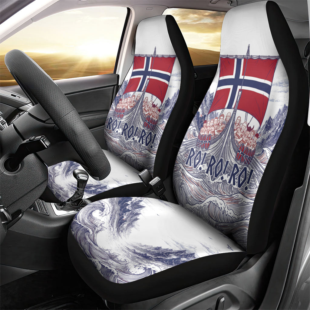 Norway Football Car Seat Cover Ro Ro Ro Viking Glory