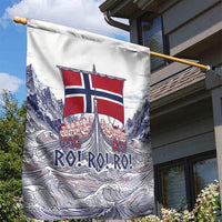 Norway Football Garden Flag Ro Ro Ro Viking Glory
