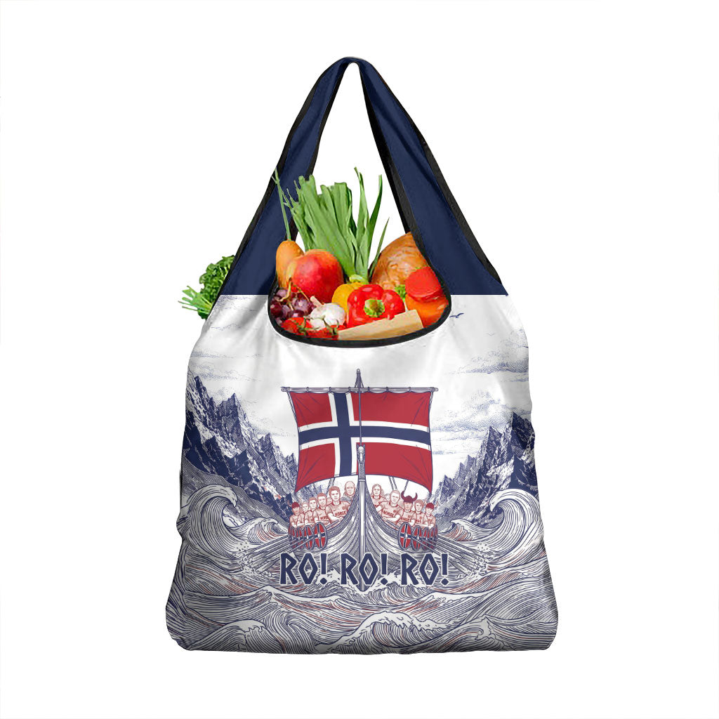 Norway Football Grocery Bag Ro Ro Ro Viking Glory