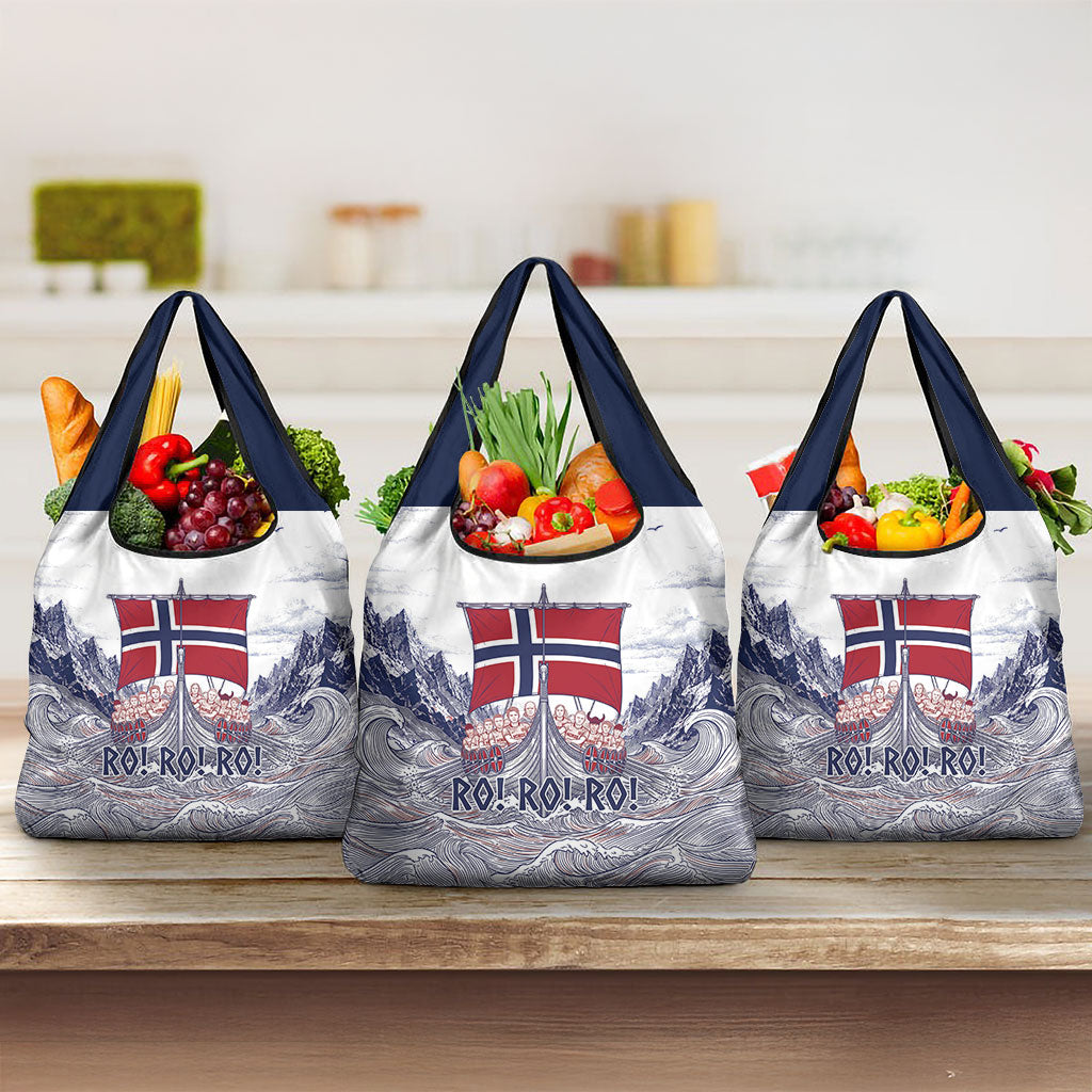 Norway Football Grocery Bag Ro Ro Ro Viking Glory