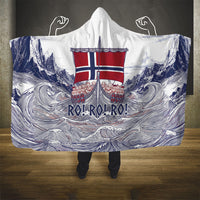 Norway Football Hooded Blanket Ro Ro Ro Viking Glory