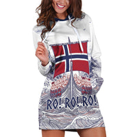 Custom Norway Football Hoodie Dress Ro Ro Ro Viking Glory