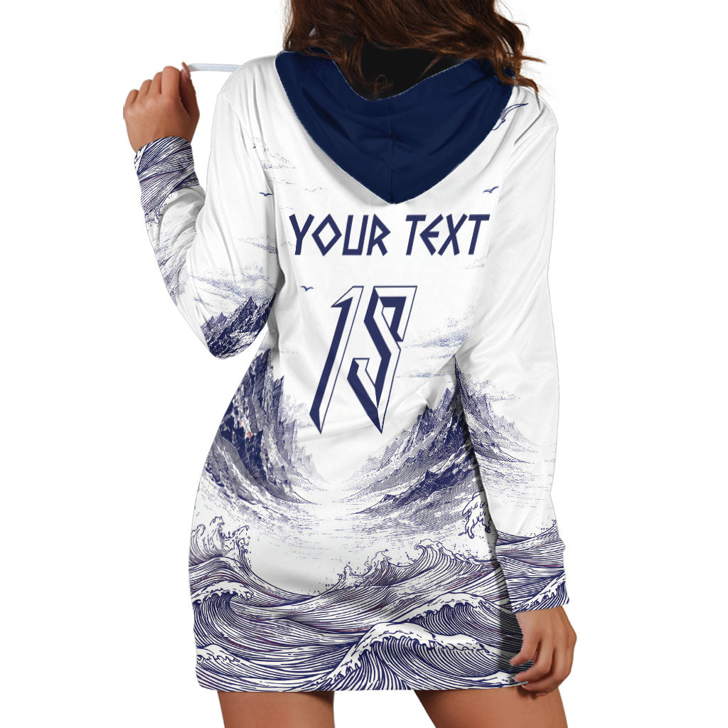 Custom Norway Football Hoodie Dress Ro Ro Ro Viking Glory