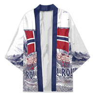Custom Norway Football Kimono Ro Ro Ro Viking Glory