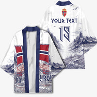 Custom Norway Football Kimono Ro Ro Ro Viking Glory