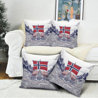 Norway Football Pillow Cover Ro Ro Ro Viking Glory