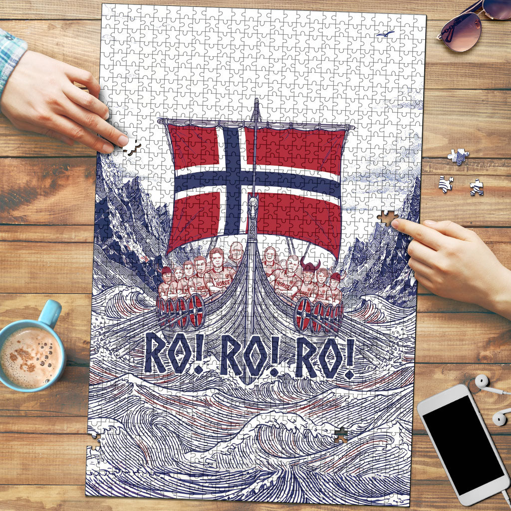 Norway Football Puzzle Ro Ro Ro Viking Glory