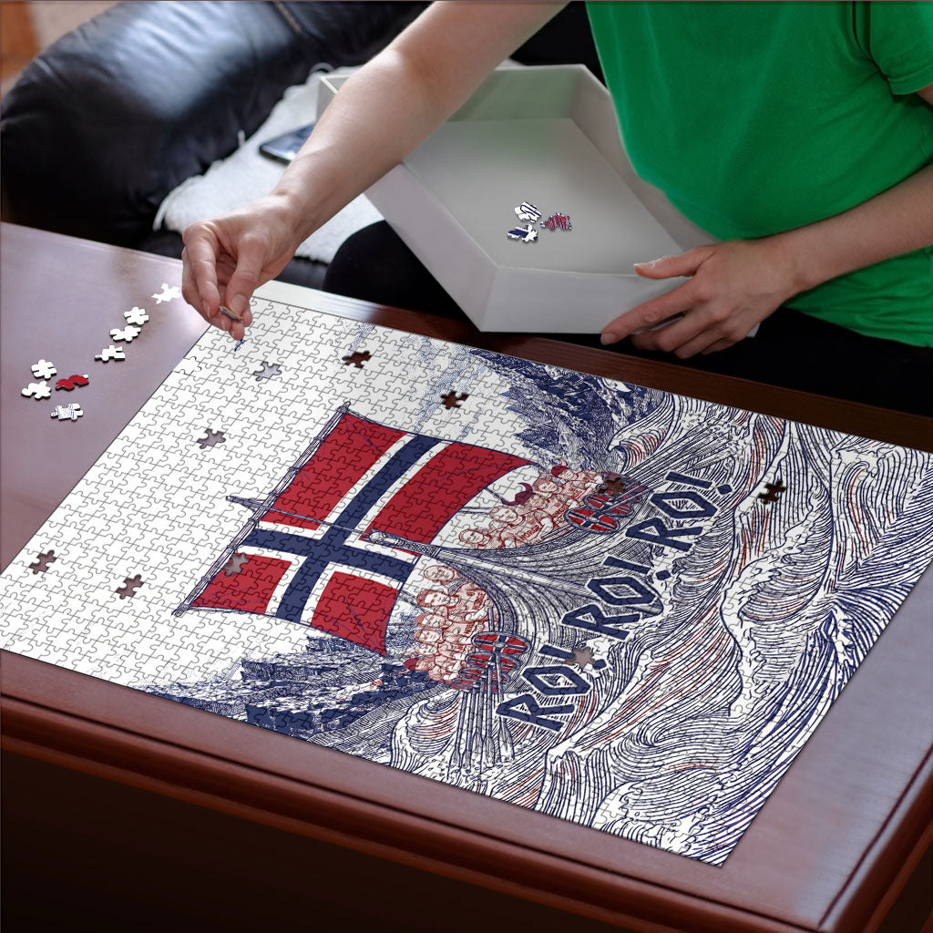 Norway Football Puzzle Ro Ro Ro Viking Glory