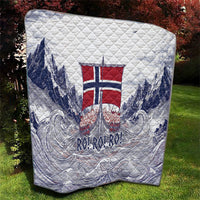 Norway Football Quilt Ro Ro Ro Viking Glory