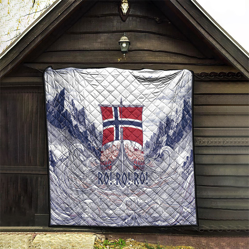 Norway Football Quilt Ro Ro Ro Viking Glory