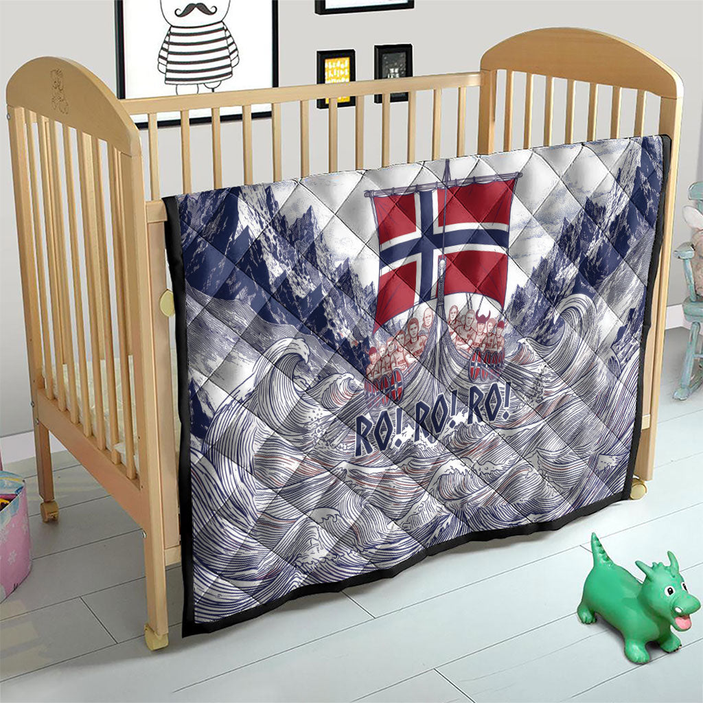 Norway Football Quilt Ro Ro Ro Viking Glory