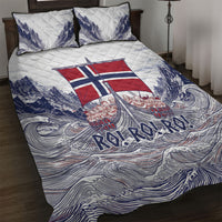 Norway Football Quilt Bed Set Ro Ro Ro Viking Glory
