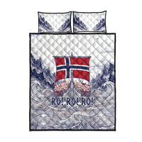 Norway Football Quilt Bed Set Ro Ro Ro Viking Glory