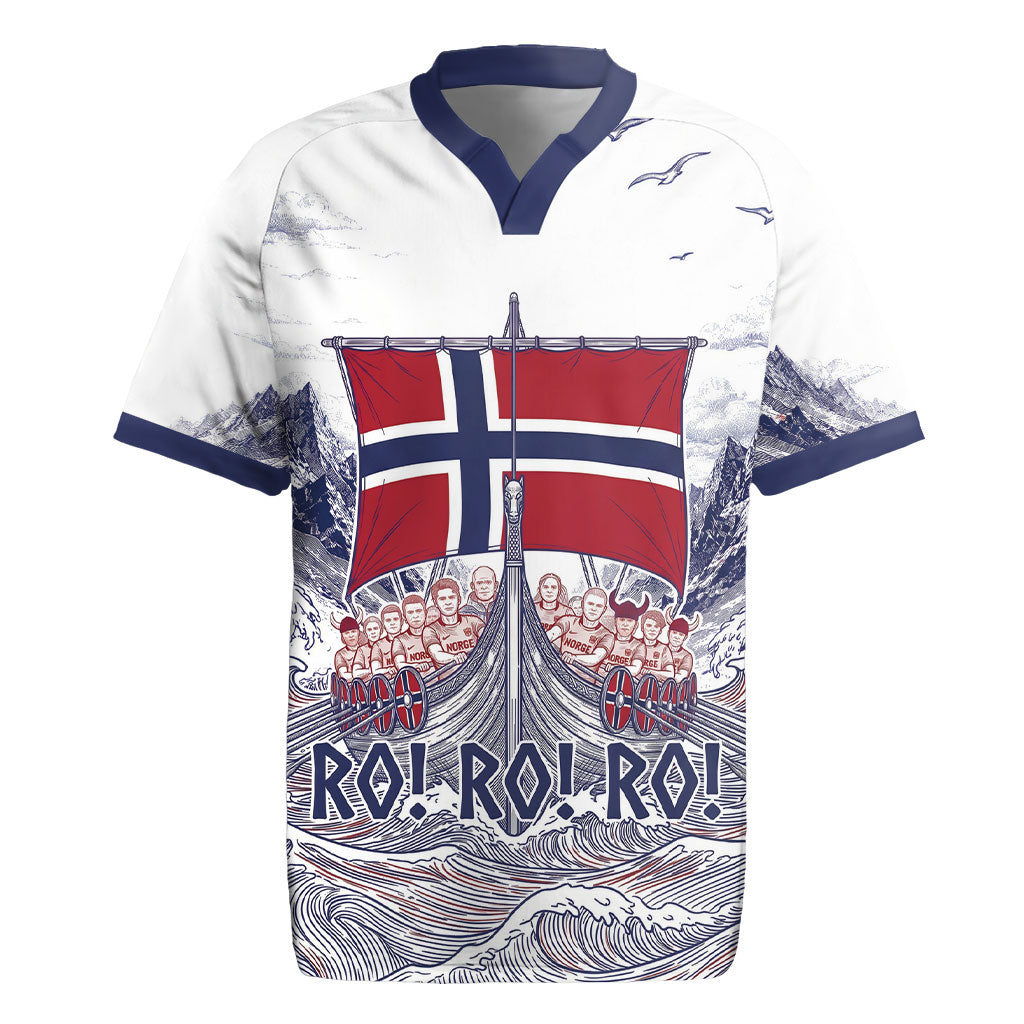 Custom Norway Football Rugby Jersey Ro Ro Ro Viking Glory