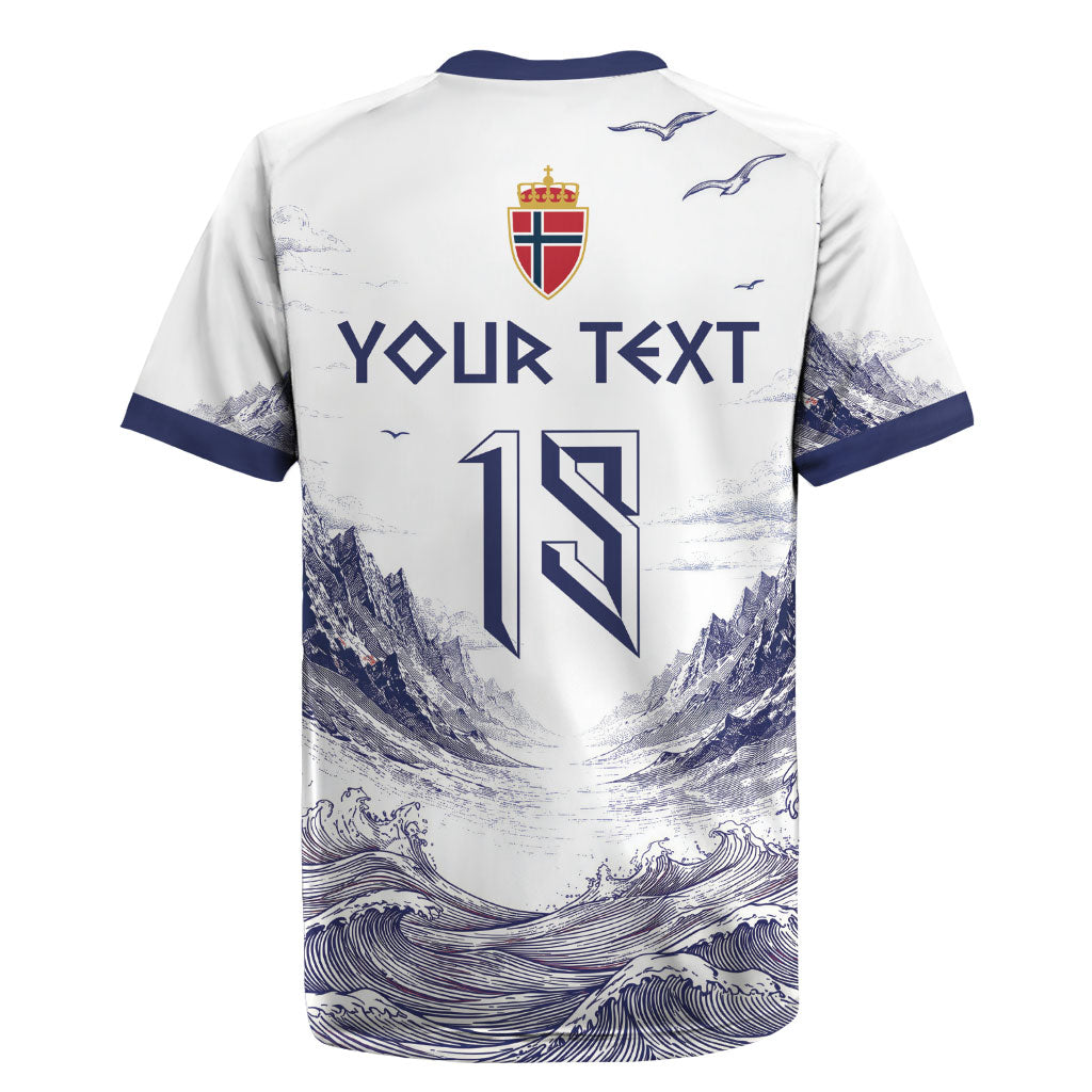 Custom Norway Football Rugby Jersey Ro Ro Ro Viking Glory