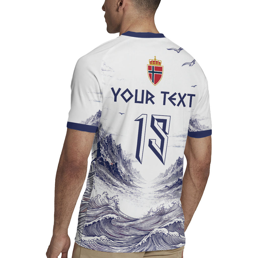 Custom Norway Football Rugby Jersey Ro Ro Ro Viking Glory