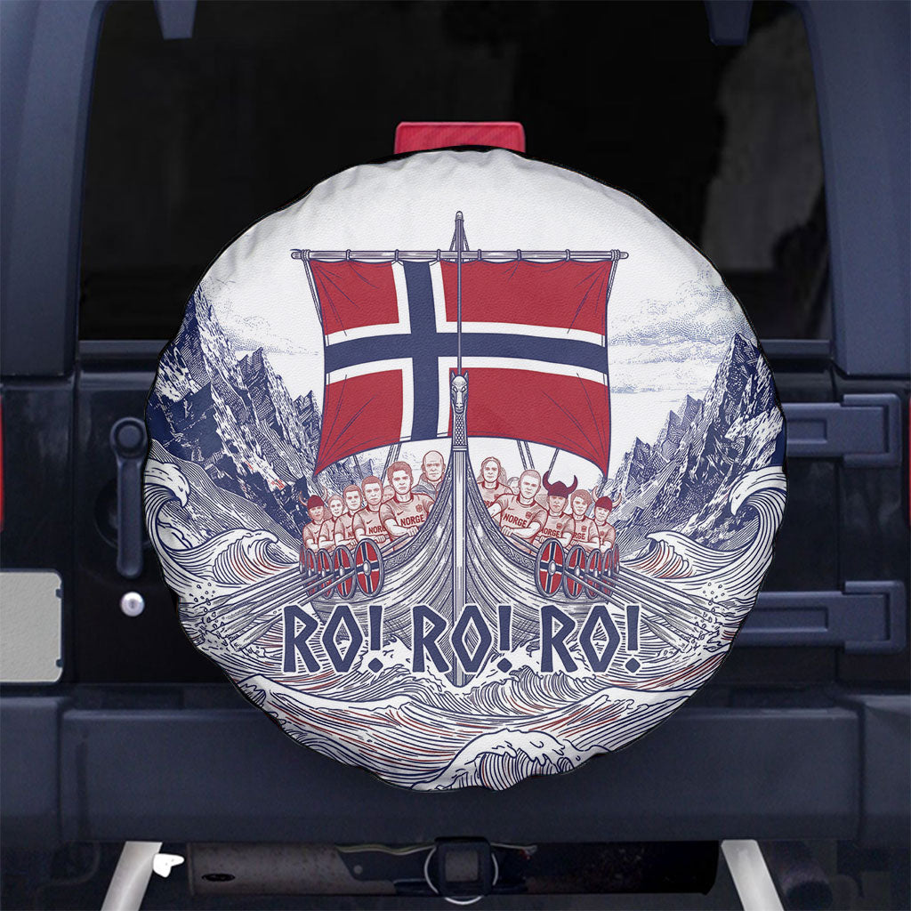 Norway Football Spare Tire Cover Ro Ro Ro Viking Glory