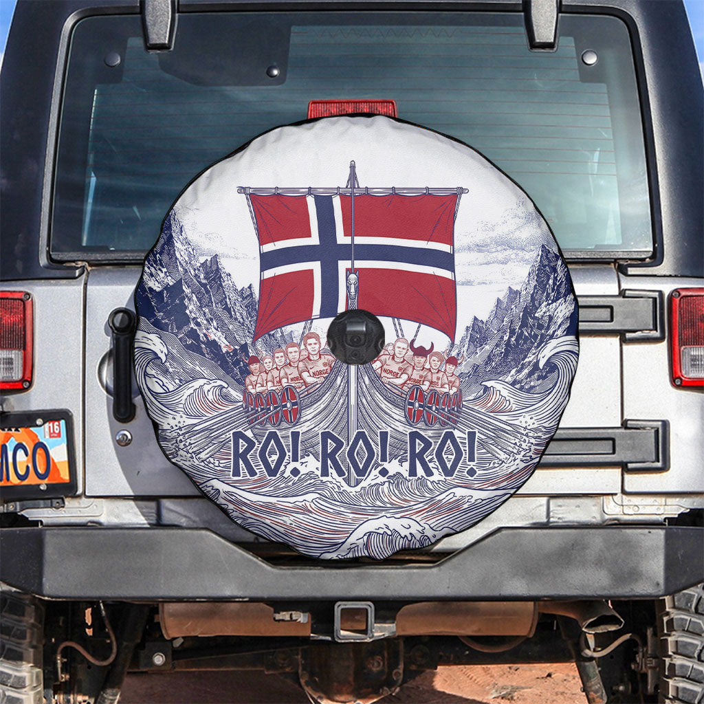 Norway Football Spare Tire Cover Ro Ro Ro Viking Glory
