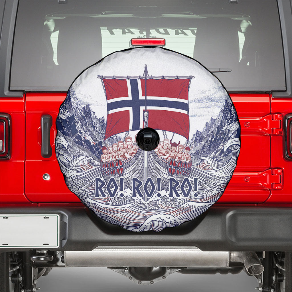 Norway Football Spare Tire Cover Ro Ro Ro Viking Glory